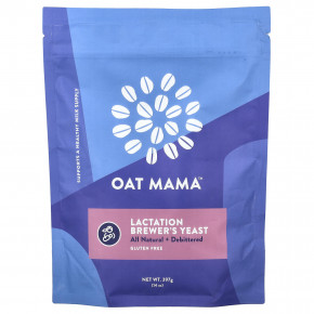 Oat Mama, Лактационные пивные дрожжи, 397 г (14 унций) - описание | фото