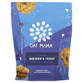 Oat Mama, Лактационные пивные дрожжи, 397 г (14 унций) - описание | фото