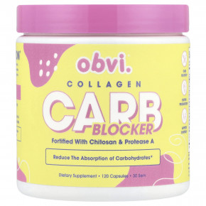 Obvi, Collagen Carb Blocker, 120 капсул - описание | фото