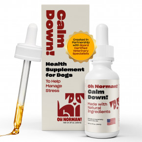 Oh Norman, Calm Down, жидкая добавка для собак, 30 мл (1 жидк. унция) в Москве - eco-herb.ru | фото