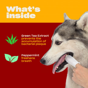 Oh Norman, Дыхание воняет! салфетки для полости рта для собак, 50 шт. в Москве - eco-herb.ru | фото