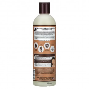 Okay Pure Naturals, Черное ямайское касторовое масло, кокосовые локоны, шампунь, 355 мл (12 жидк. Унций) в Москве - eco-herb.ru | фото