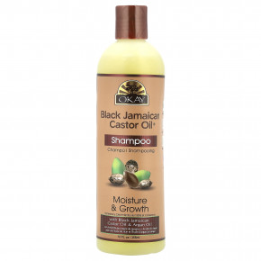 Okay Pure Naturals, черное ямайское касторовое масло®, шампунь, 355 мл (12 жидк. унций) - описание | фото