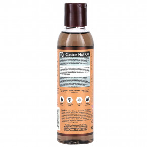 Okay Pure Naturals, Черное ямайское касторовое масло, средство для горячего масла, 177 мл (6 унций) в Москве - eco-herb.ru | фото