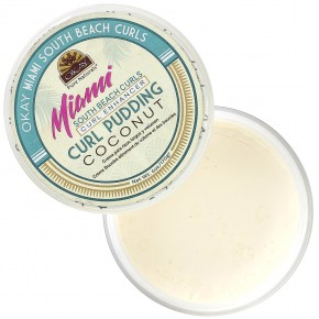 Okay Pure Naturals, Miami South Beach Curls, пудинг для кудрей, 170 г (6 унций) в Москве - eco-herb.ru | фото