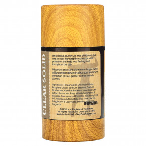 Okay Pure Naturals, Мужской дезодорант без алюминия, свежесть, 3 унции (85 г) в Москве - eco-herb.ru | фото