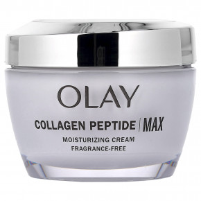 Olay, Collagen Peptide Max, увлажняющий крем, без отдушки, 48 г (1,7 унции) - описание | фото