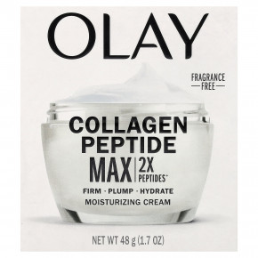 Olay, Collagen Peptide Max, увлажняющий крем, без отдушки, 48 г (1,7 унции) в Москве - eco-herb.ru | фото