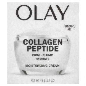 Olay, Collagen Peptide, увлажняющий крем, без отдушек, 48 г (1,7 унции) в Москве - eco-herb.ru | фото