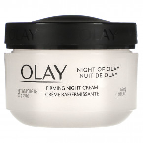 Night of Olay, укрепляющий ночной крем, 56 мл (1,9 жидк. унц.) - описание | фото