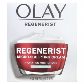 Olay, Regenerist, микромоделирующий крем, без отдушек, 48 г (1,7 унции) в Москве - eco-herb.ru | фото