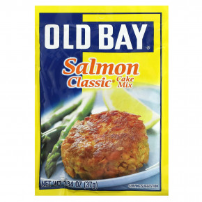 Old Bay, классическая смесь для приготовления тортов с лососем, 37 г (1,34 унции) - описание | фото