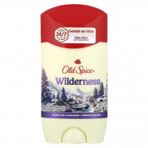 Old Spice, дезодорант-антиперспирант, дикая природа лаванды и родниковой воды, 73 г (2,6 унции) - описание | фото