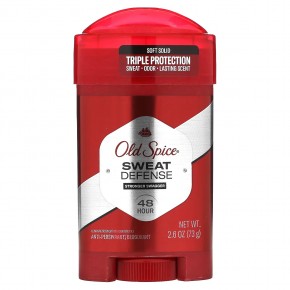 Old Spice, Дезодорант-антиперспирант для защиты от пота, мягкое твердое вещество, насыщенный вкус, 73 г (2,6 унции) - описание