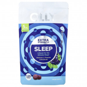 OLLY, жевательные таблетки для сна, со вкусом ежевики, 120 жевательных таблеток в Москве - eco-herb.ru | фото