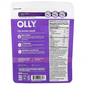 OLLY, жевательные таблетки для сна, со вкусом ежевики, 60 жевательных таблеток в Москве - eco-herb.ru | изображение OLLY, жевательные таблетки для сна, со вкусом ежевики, 60 жевательных таблеток в Москве - eco-herb.ru | фото