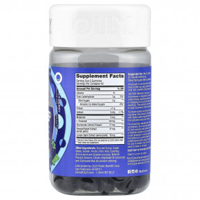 OLLY, жевательные таблетки для сна, со вкусом ежевики, 90 жевательных таблеток в Москве - eco-herb.ru | изображение OLLY, жевательные таблетки для сна, со вкусом ежевики, 90 жевательных таблеток в Москве - eco-herb.ru | фото