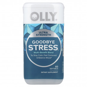 OLLY, Goodbye Stress®, 60 капсул - описание | фото