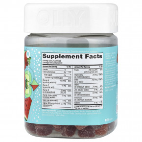 OLLY, Multi Gummies, мультивитамины для девочек-подростков, ягоды и дыня, 100 жевательных таблеток в Москве - eco-herb.ru | фото