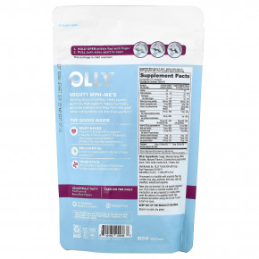 OLLY, мультивитамины и пробиотики для детей, со вкусом ягодного пунша, 120 жевательных таблеток в Москве - eco-herb.ru | фото