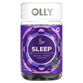 OLLY, Sleep, Blackberry Zen`` 70 жевательных таблеток в Москве - eco-herb.ru | фото