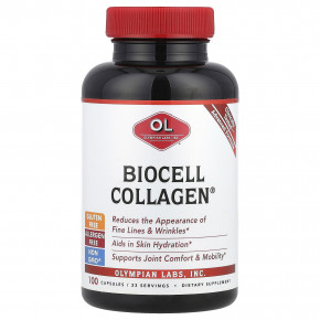 Olympian Labs, BioCell Collagen®, 100 капсул - описание | фото