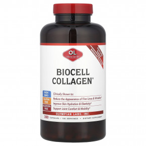 Olympian Labs, коллаген BioCell Collagen®, 300 капсул - описание | фото