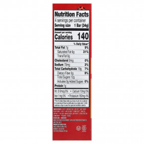 Once Upon A Farm, Органический мягкий батончик, с яблоком и овсом, 4 батончика по 34 г (1,2 унции) в Москве - eco-herb.ru | фото