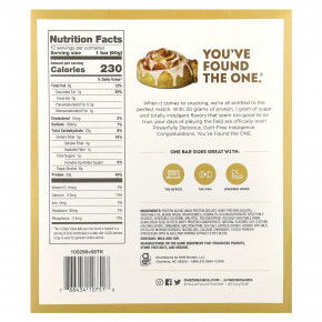 One Brands, Питательный батончик, со вкусом корицы, 12 шт., 60 г (2,12 унции) каждый в Москве - eco-herb.ru | изображение One Brands, Питательный батончик, со вкусом корицы, 12 шт., 60 г (2,12 унции) каждый в Москве - eco-herb.ru | фото