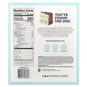 One Brands, протеиновые батончики, вкус «Именинный пирог», 12 шт. по 60 г (2,12 унции) каждый в Москве - eco-herb.ru | фото