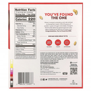 One Brands, протеиновый батончик, конфета с арахисовой пастой, 12 батончиков по 60 г (2,12 унции) в Москве - eco-herb.ru | фото