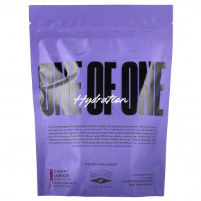 ONE OF ONE, Hydration, вишневый лаймад, 30 саше, 189 г (6,67 унции) - описание | фото