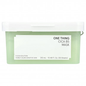 One Thing, Cica B5 Beauty Mask, 30 шт., 310 мл (10,48 жидк. Унции) в Москве - eco-herb.ru | фото