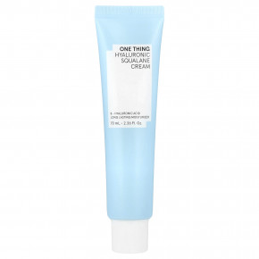 One Thing, Крем с гиалуроновой кислотой и скваланом, 70 мл (2,36 жидк. Унции) в Москве - eco-herb.ru | фото