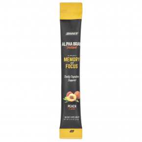Onnit, Alpha BRAIN®, растворимый продукт, с персиком, 30 пакетиков, 3,6 г (0,13 унции) каждый в Москве - eco-herb.ru | изображение Onnit, Alpha BRAIN®, растворимый продукт, с персиком, 30 пакетиков, 3,6 г (0,13 унции) каждый в Москве - eco-herb.ru | фото