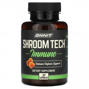 Onnit, Shroom Tech, Immune, 30 капсул - описание | фото