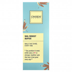 Onsen Secret, Буфер для перезагрузки ногтей, набор из 3 предметов в Москве - eco-herb.ru | изображение Onsen Secret, Буфер для перезагрузки ногтей, набор из 3 предметов в Москве - eco-herb.ru | фото