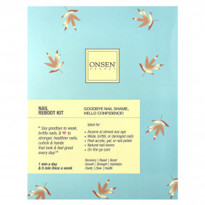 Onsen Secret, Набор для восстановления ногтей с маслом, набор из 7 предметов в Москве - eco-herb.ru | фото