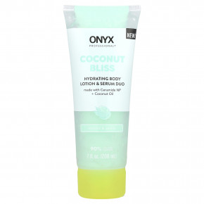 Onyx Professional, Soft Swirl, дуэт из лосьона и сыворотки, кокос и ваниль, 208 мл (7 жидк. унций) - описание | фото