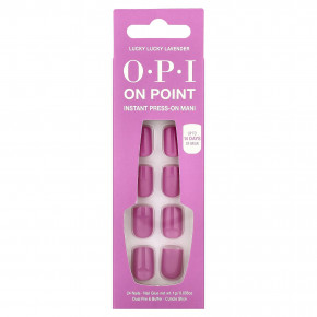 OPI, On Point, мгновенное нанесение, для макияжа, короткая, лаванда, набор из 27 предметов в Москве - eco-herb.ru | фото