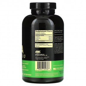 Optimum Nutrition, BCAA 1000, 1000 мг, 400 капсул (500 мг в 1 капсуле) в Москве - eco-herb.ru | фото