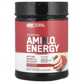 Optimum Nutrition, Essential Amin.O. Energy®, Fruit Fusion, 585 г (1,29 фунта) в Москве - eco-herb.ru | фото