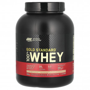 Optimum Nutrition, Gold Standard® 100% Whey, моккачино, 2,27 кг (5 фунтов) - описание | фото