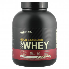 Optimum Nutrition, Gold Standard 100% Whey, сыворотка со вкусом шоколадного мороженого, 2,27 кг (5 фунтов) - описание