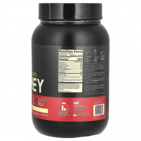 Optimum Nutrition, Gold Standard 100% Whey, сыворотка, ванильное мороженое, 907 кг (2 фунта) в Москве - eco-herb.ru | фото