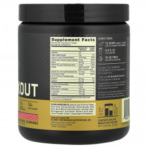 Optimum Nutrition, Gold Standard®, предтренировочный комплекс, арбузная конфета, 300 г (10,58 унции) в Москве - eco-herb.ru | фото