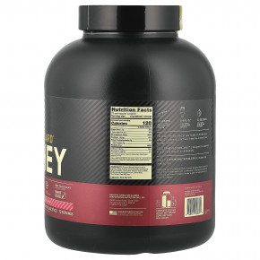 Optimum Nutrition, Gold Standard® 100% Whey, сывороточный протеин, вкусная клубника, 2,27 кг (5 фунтов) в Москве - eco-herb.ru | фото