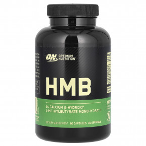 Optimum Nutrition, HMB (гидроксиметилбутират), 90 капсул - описание | фото