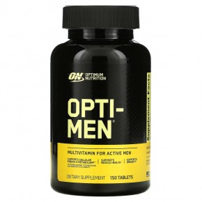 Optimum Nutrition, Opti-Men, 150 таблеток в Москве - eco-herb.ru | фото