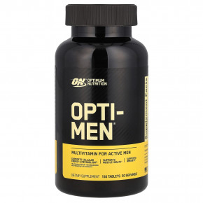 Optimum Nutrition, Opti-Men, 150 таблеток - описание | фото